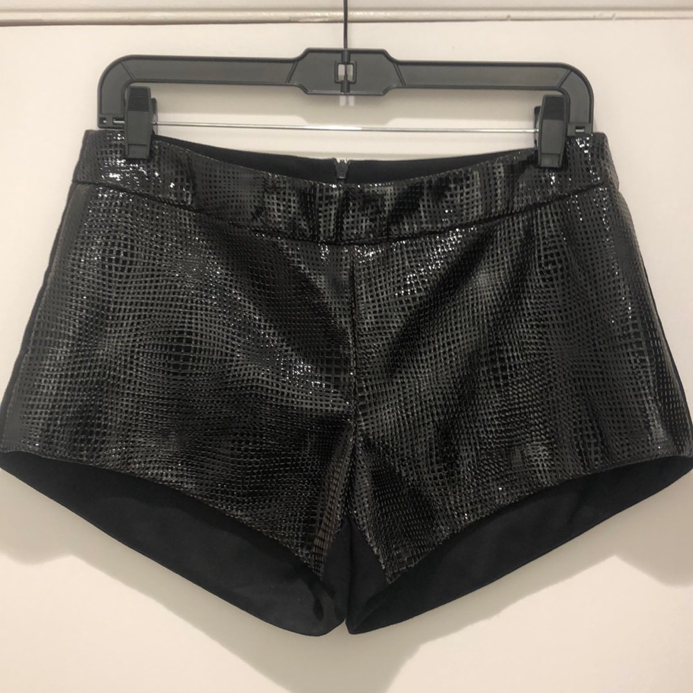 Mason leather Shorts